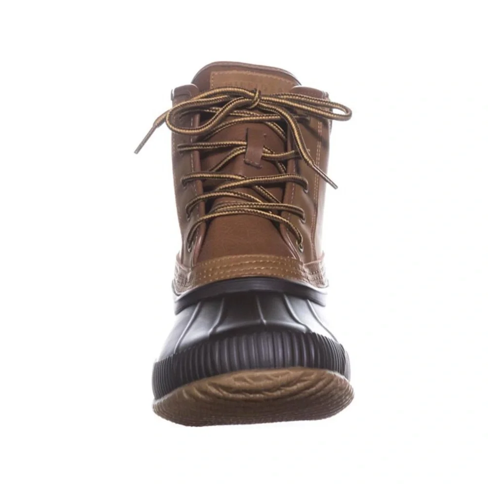 New Tommy Hilfiger Men Light brown rain duck boots size 9
